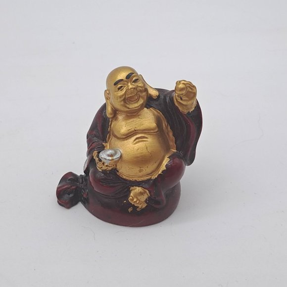 8 Red Fat Buddhas - Picture 4 of 11
